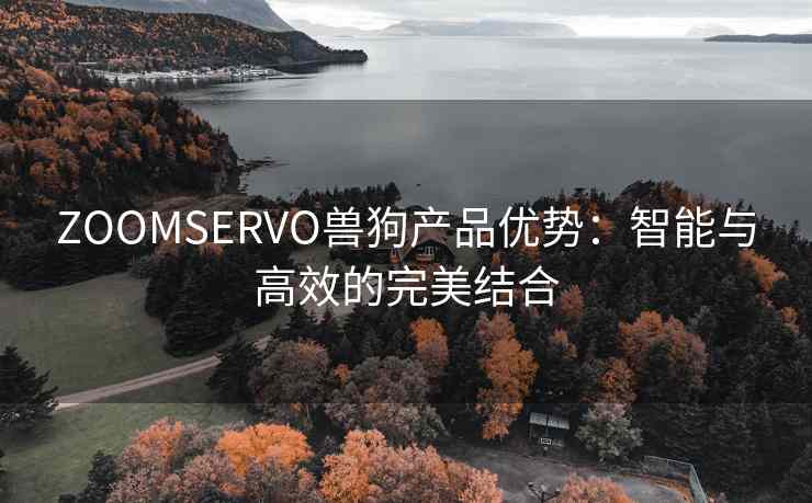 ZOOMSERVO兽狗产品优势：智能与高效的完美结合